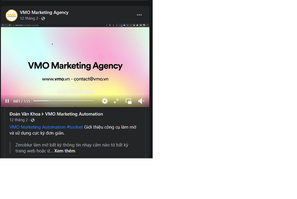 Content quảng cáo website