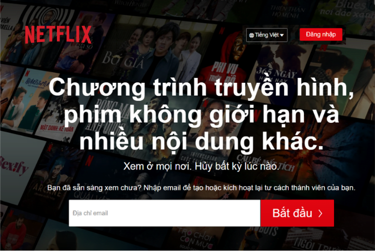 Landing Page Netflix